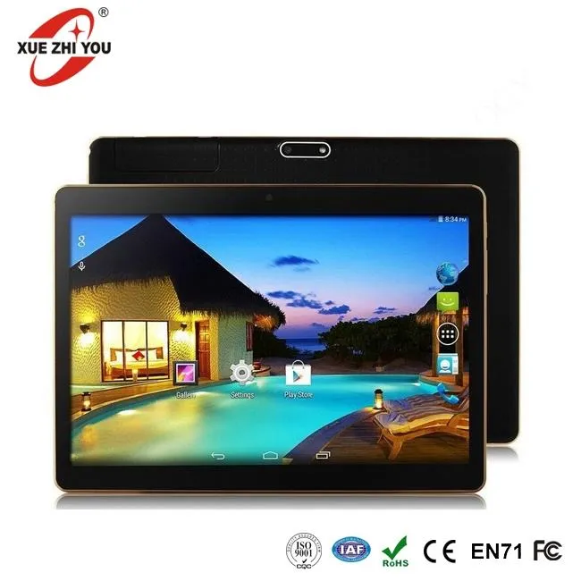 Preţ ieftin 9,6 Inch nou argint comprimate telefon Producator MTK6582 1 + 16 GB 2MP 5MP aparat de fotografiat Tablet PC