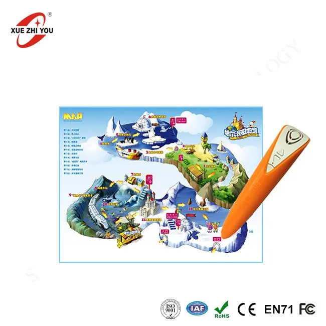 Ghid de citire a hărții cu hârtie cu voce