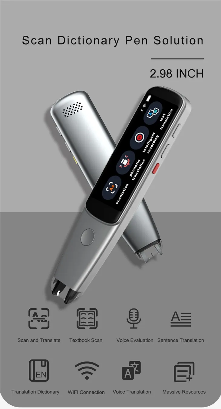 Noul cititor de stilouri electronice Advance Scanner pentru învățarea limbii străine