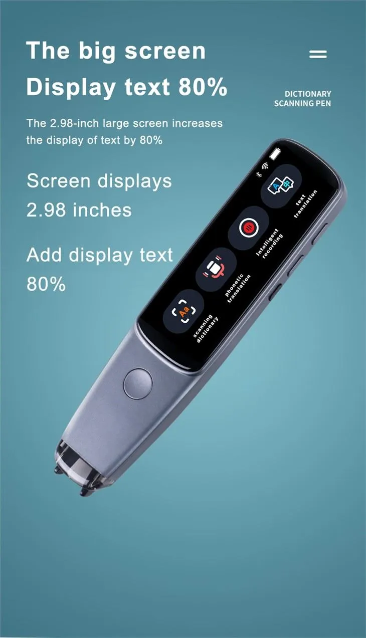 Talking Pen, Tablet PC, Scan Translation Pen.